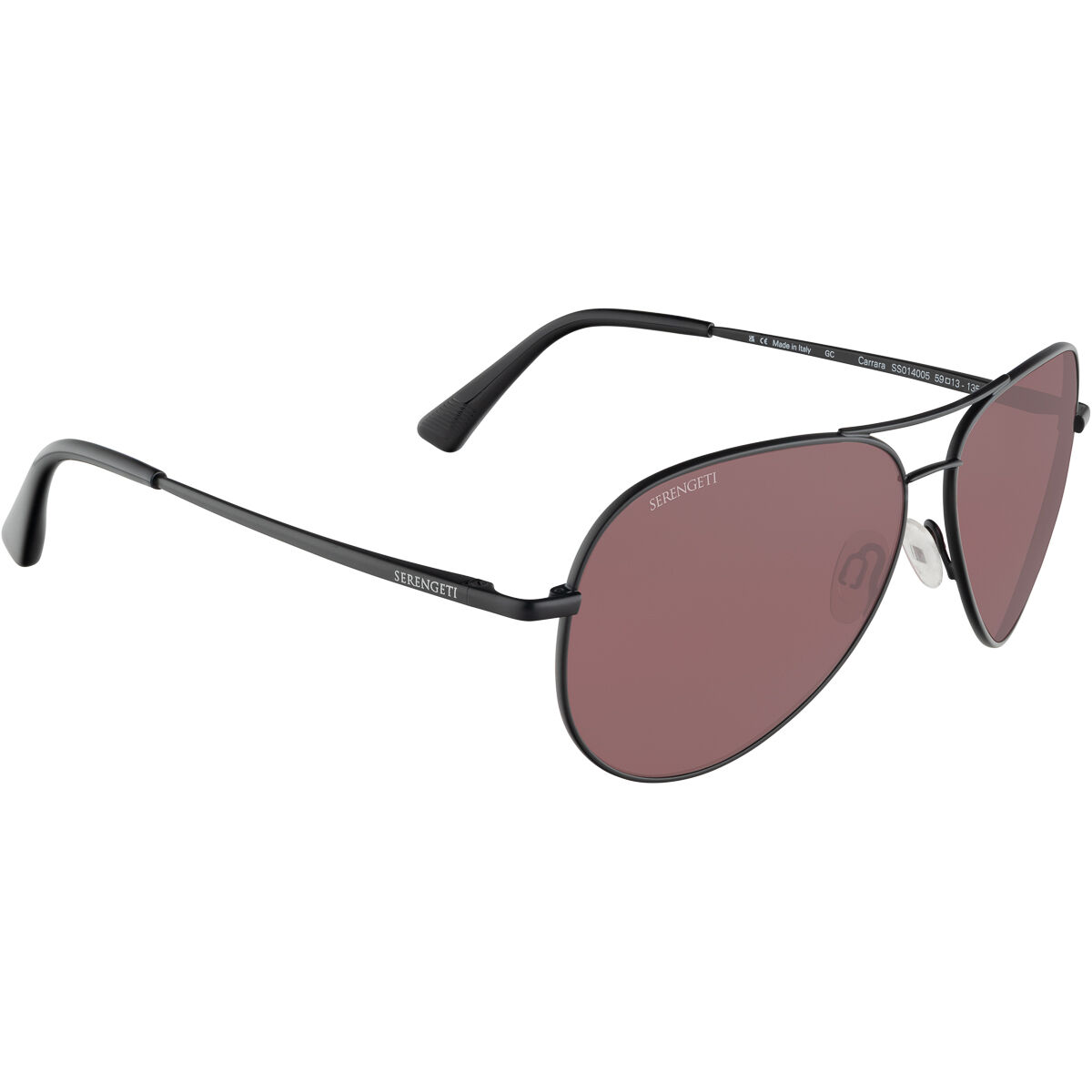 CARRARA, Matte Black-Mineral Polarized Sedona Bi Mirror Cat 3 to 3, hi-res image number null